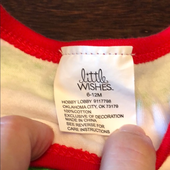 Holiday Santa long sleeve onesie - Picture 3 of 4